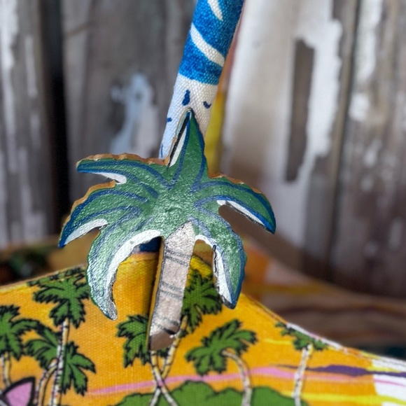 Nicole Rubel Cappelli Surfing Dogs Beach Tote Vintage - Picture 2 of 9